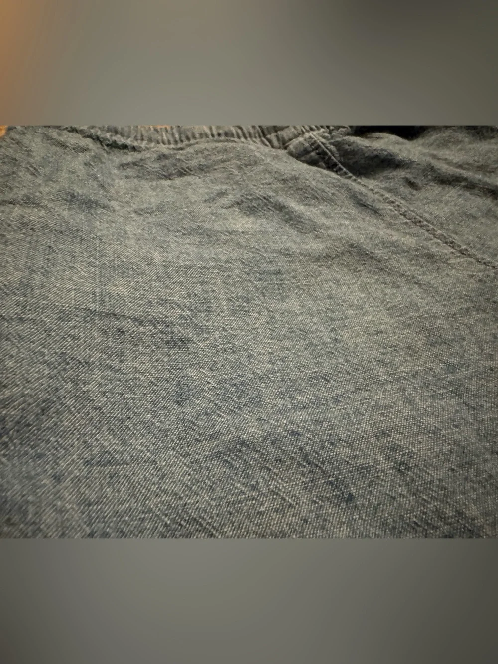 Adorable Baby Gap Boys 4T chambray Denim Pull-On Shorts 100% cotton Toddler boy